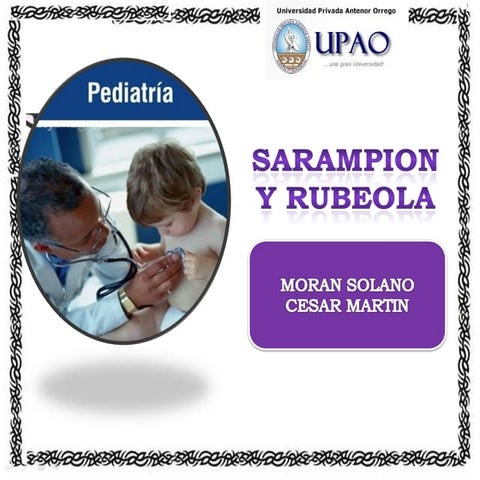 Rubeola Y Sarampion