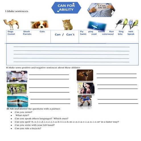 Rubi can for ability.