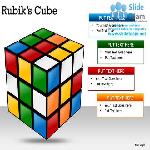 Rubiks cubes powerpoint presentation slides ppt templates