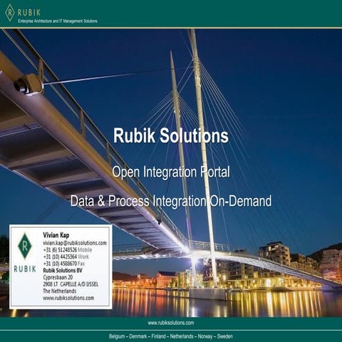 Rubik Solutions - Open Integration Portal
