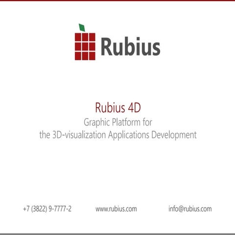 Rubius 4D | PPTX