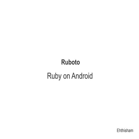 Ruboto