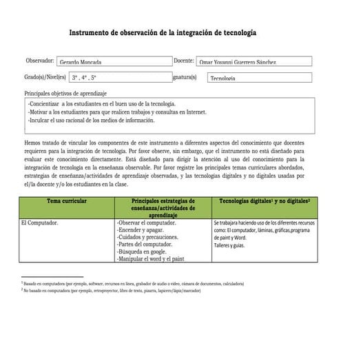 Rubrica tpack diego mendoza yovanni