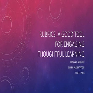 Rubrics