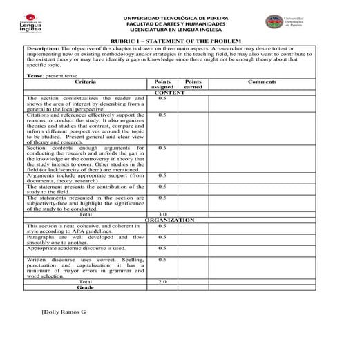 Rubrics final version sept 14