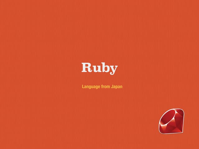 Ruby | PPT