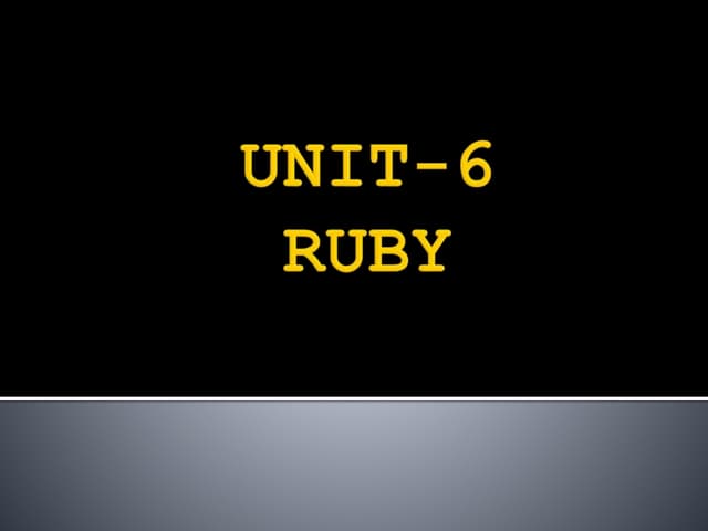 Ruby