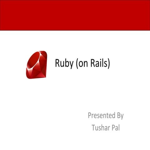 Ruby basics | PPT