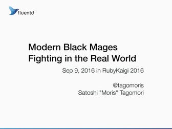 Modern Black Mages Fighting in the Real World
