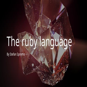 Understanding Ruby: Origins, Principles, and Language Level Explained ...