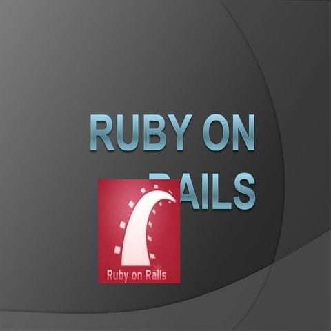 Ruby on rails