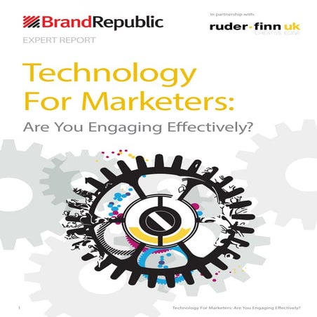 Technology for Marketers: Are you Engaging Effectively? 