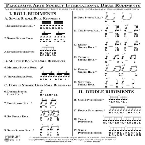 40 Rudimentos | PDF