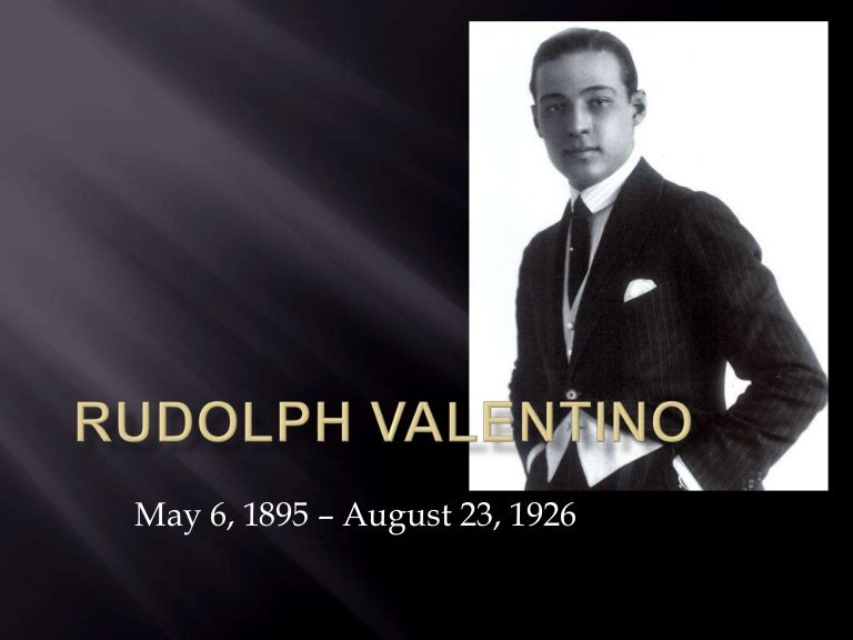 rudolph valentino