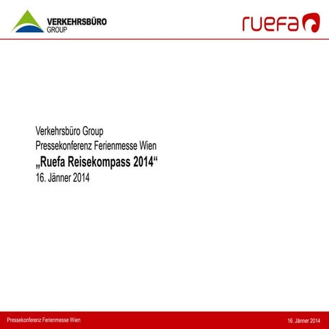 Ruefa Reisekompass 2014