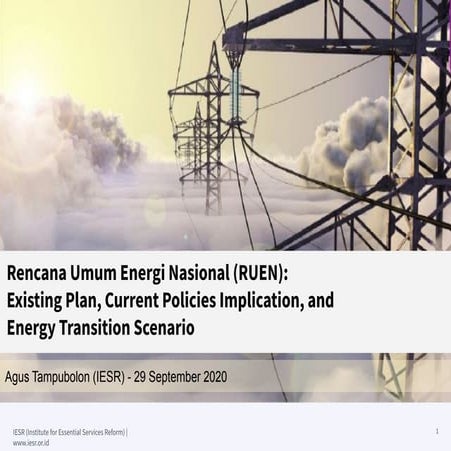 RUEN-Existing-Plan-Current-Policies-Implication-and-Energy-Transition ...