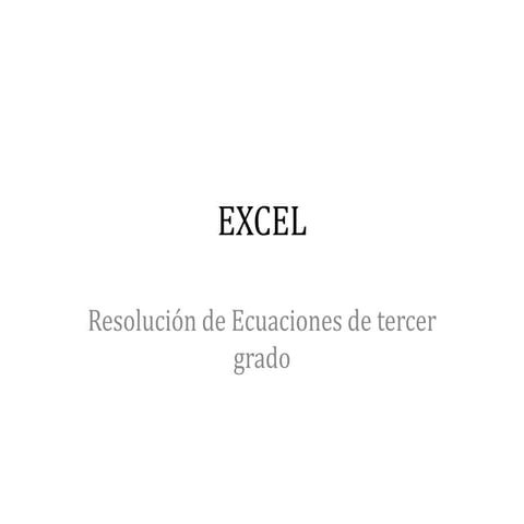 Teorema de abel ruffini | PPTX