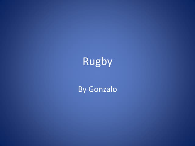 Rugby