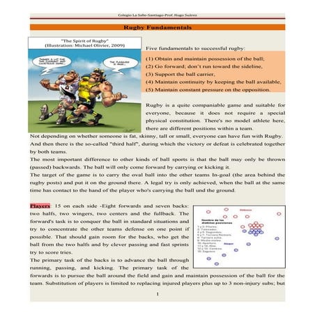 Rugby fundamentals 4ºeso