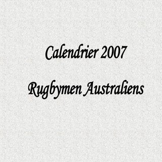 Rugbymen Australiens