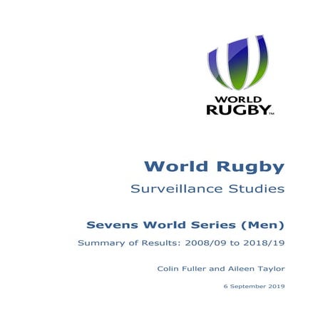 Estadísticas HSBC Rugby Sevens Series Masculinas 2008-2019
