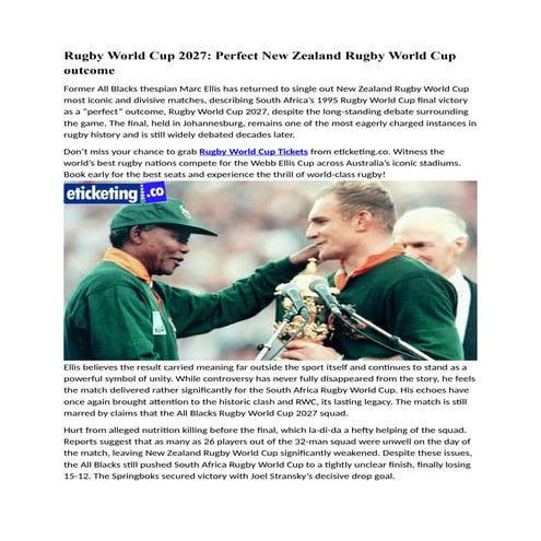 Rugby World Cup 2027 Perfect New Zealand Rugby World Cup outcome.docx