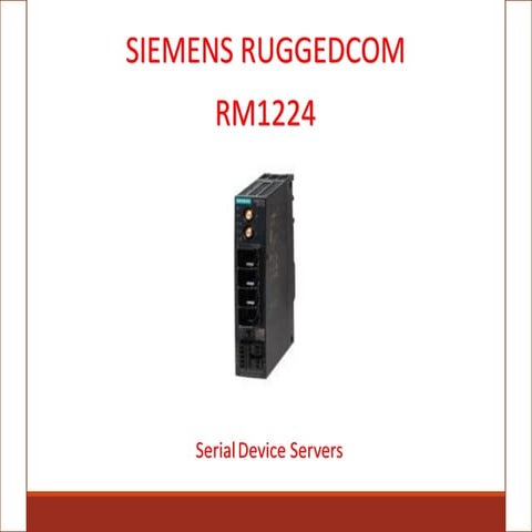 RUGGEDCOM RM1224 cellular routers