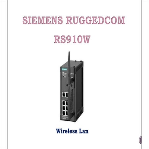 RUGGEDCOM RS910W wireless lan
