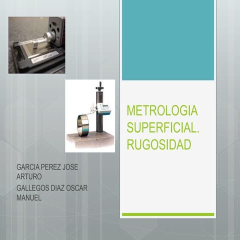 Rugosidad | PPTX