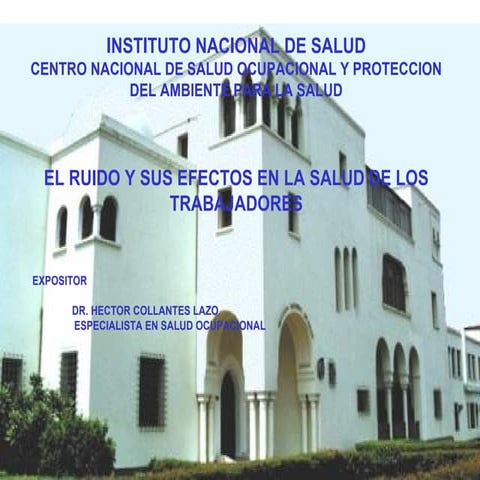 Ruido y efectos sobre la salud