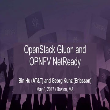 Open stack gluon + opnfv netready