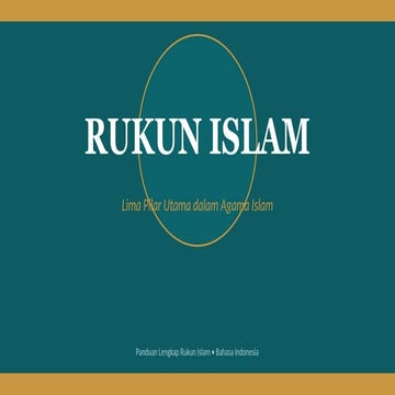 Rukun islam | PPTX