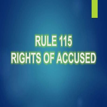 Rule 115