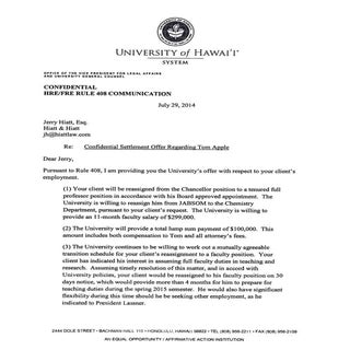 Rule 408 offer_tom_apple