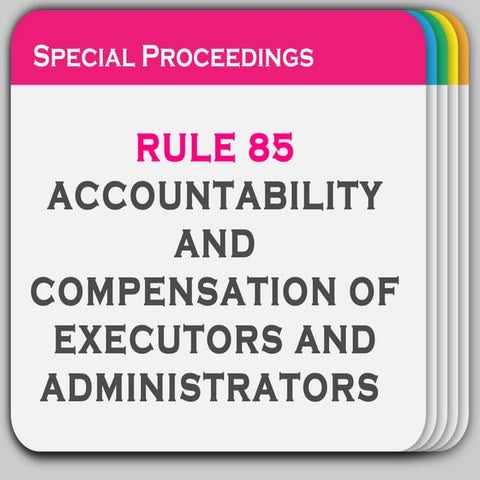 Rule 78 LETTERS TESTAMENTARY AND OF ADMINISTRATION WHEN AND TO WHOM ...