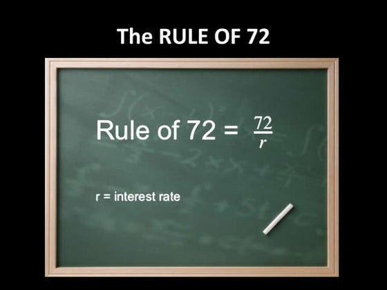 The Rule of 72 | PPT