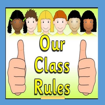 Rules and routines ppt
