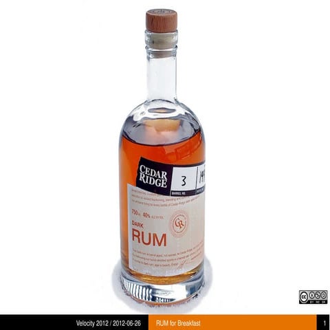 RUM for Breakfast - distilling insights from the noise