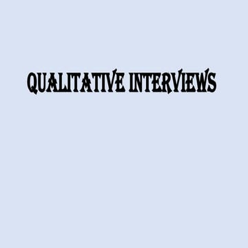 QualitativeInterviewFocusGroupDiscussion