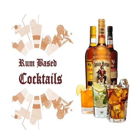 Rum based cocktails | PPTX