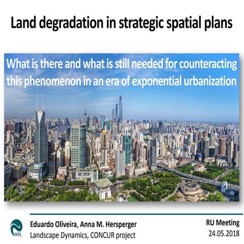 The Scientific Conceptual Framework for Land Degradation Neutrality | PDF