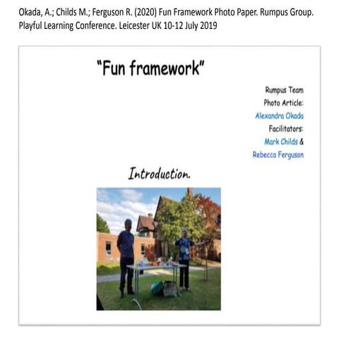 Rumpus 2020 fun framework photo paper