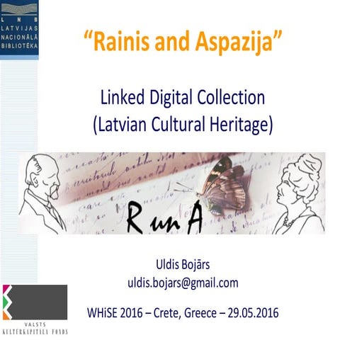 Case study: Towards a linked digital collection of Latvian Cultural Heritage