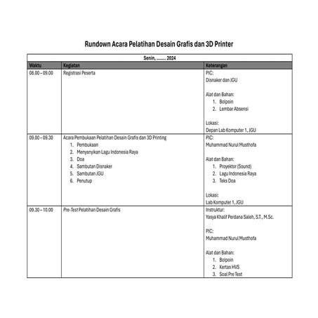 Rundown Acara Kegiatan Pelatihan desain.pdf