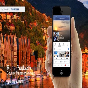 Rune Paulseth - Facebook-marketing akkurat nå