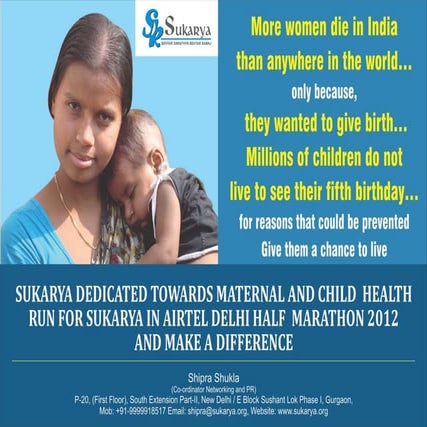 Run for Sukarya in the Airtel Delhi Half Marathon 2012 -04