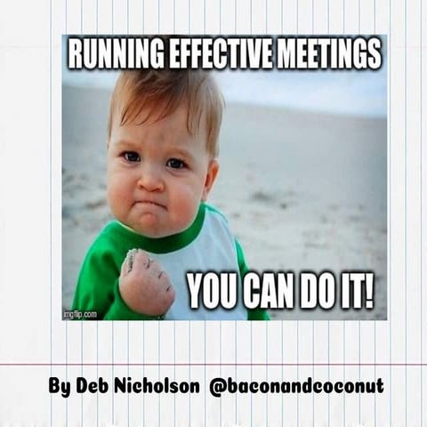 Run Effective Meetings