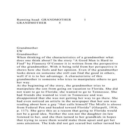 Running head GRANDMOTHER1GRANDMOTHER5Grandm.docx