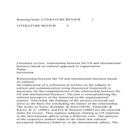Running head LITERATURE REVIEW 1LITERATURE REVIEW 2.docx