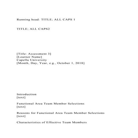 Running head TITLE; ALL CAPS 1TITLE; ALL CAPS2.docx